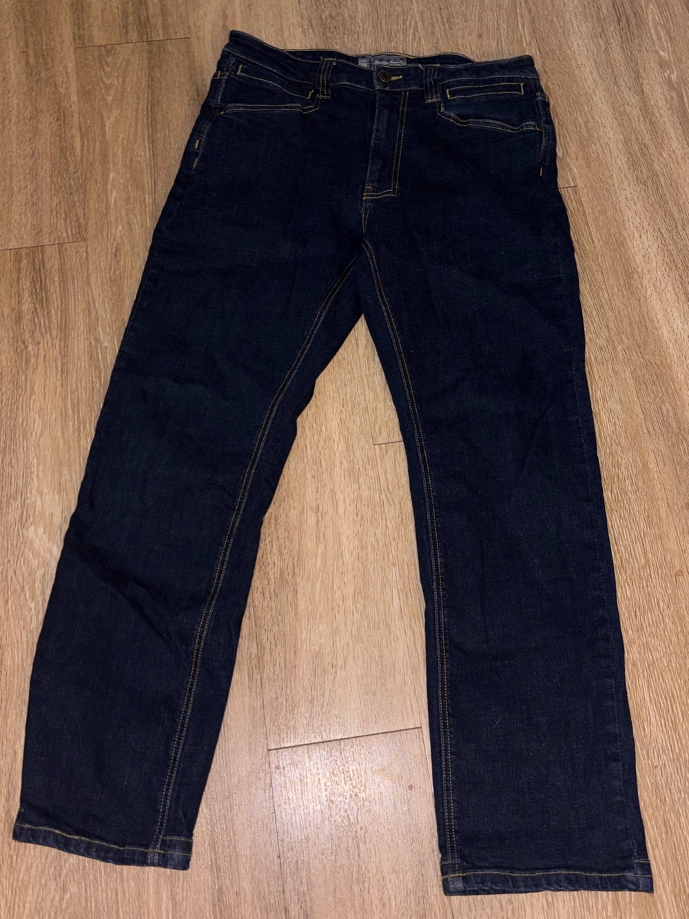 LAPG Terrain Flex Jeans Mens 32x30 Dark Wash Straight Fit Stretch Denim A95